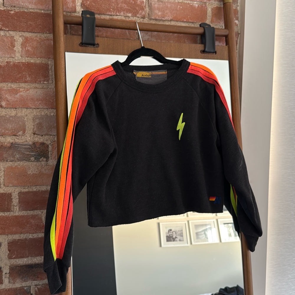 Aviator Nation Cropped Sweatshirt
